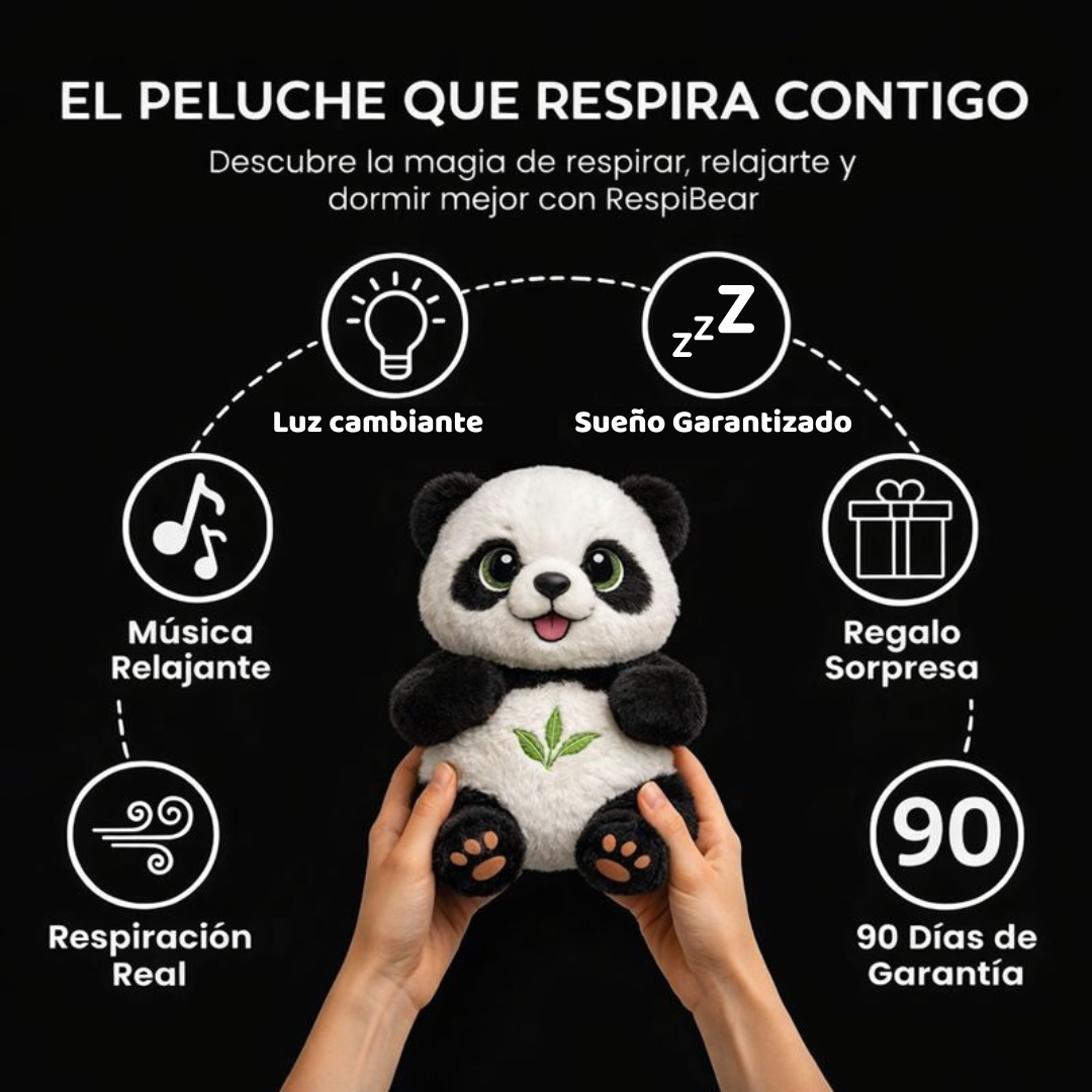 RespiBear™ Peluche Calmante que Respira
